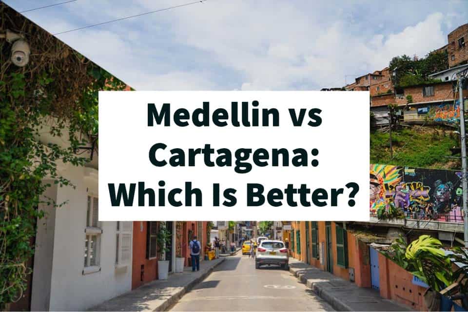 Medellin vs Cartagena Colombia Featured