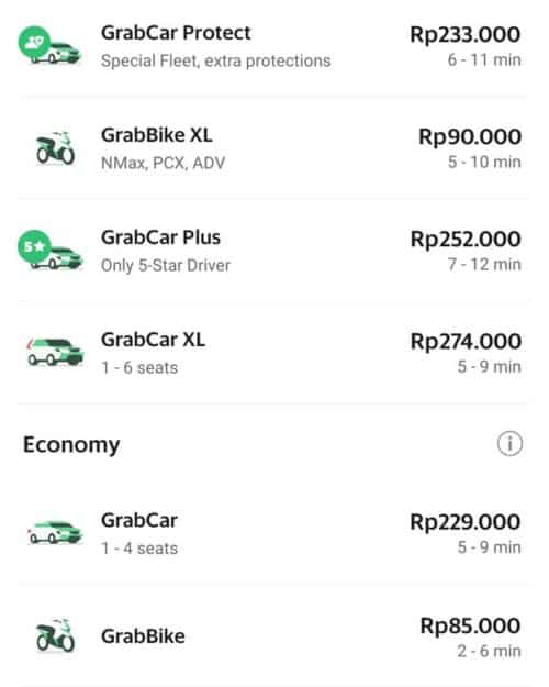Grab-Transportation-Bali