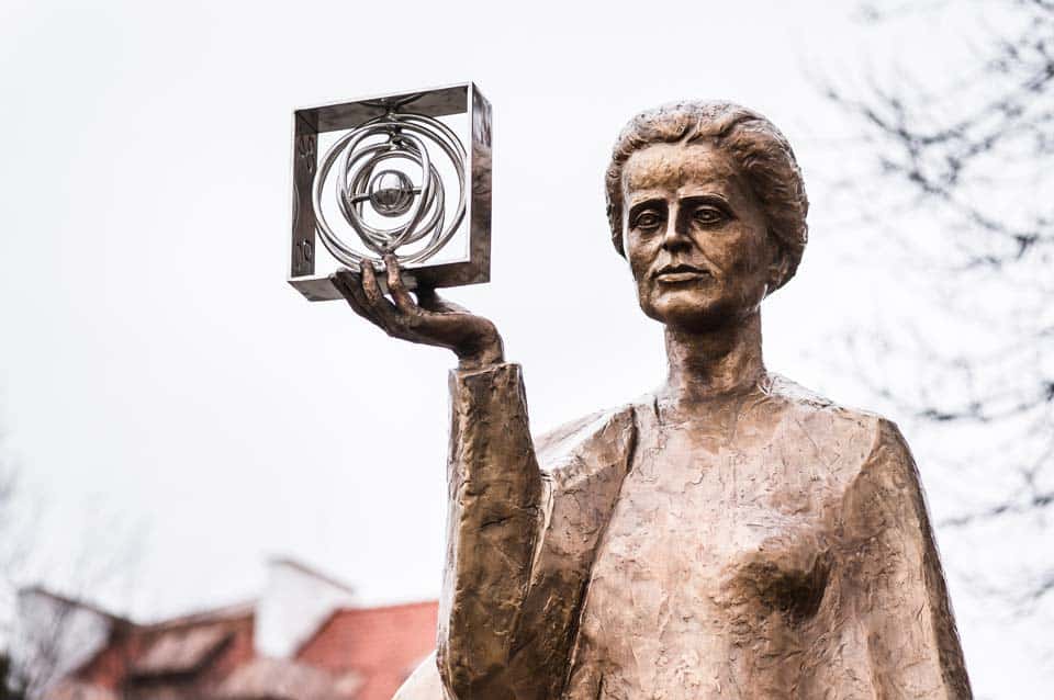 Marie-Curie-Statue-Warsaw