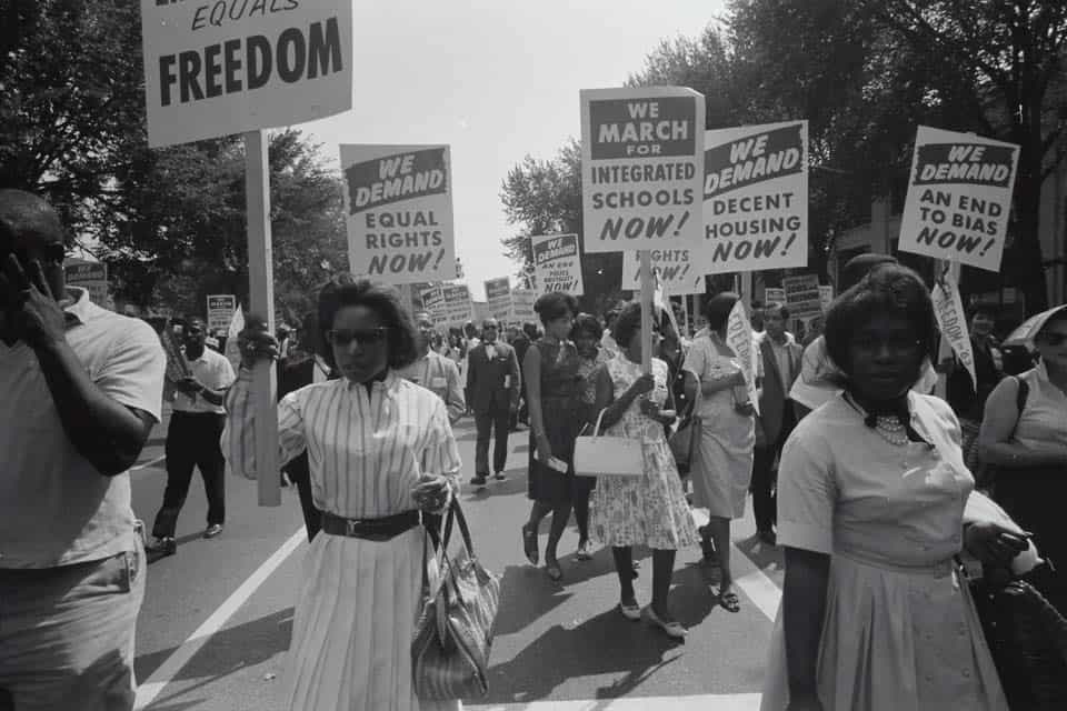 Civil-Rights-Movement-B&W
