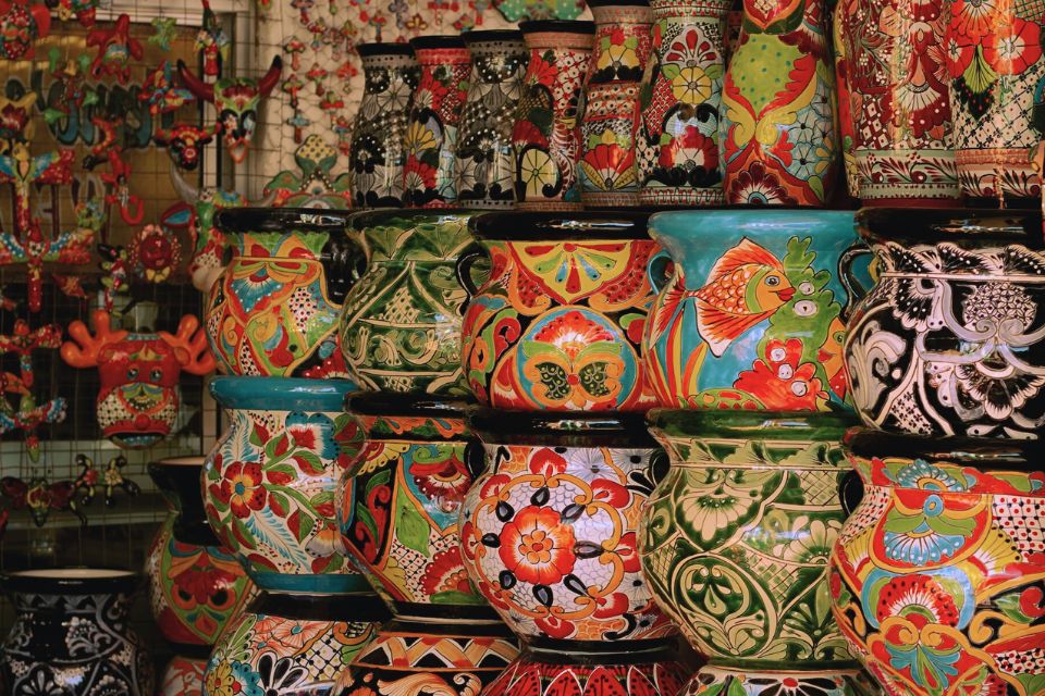 Mexican-Colorful-Souvenir-Ceramic-Pots